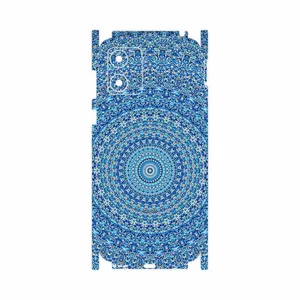 MAHOOT Mandala Design 1-FullSkin Cover Sticker for Motorola Moto E13