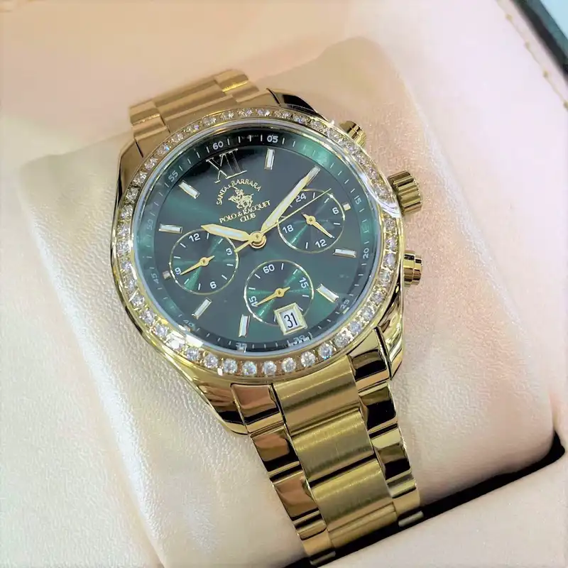 ساعت مچی عقربه ای زنانه سانتا باربارا پولو راکت کلاب مدل sb.1.10579.5