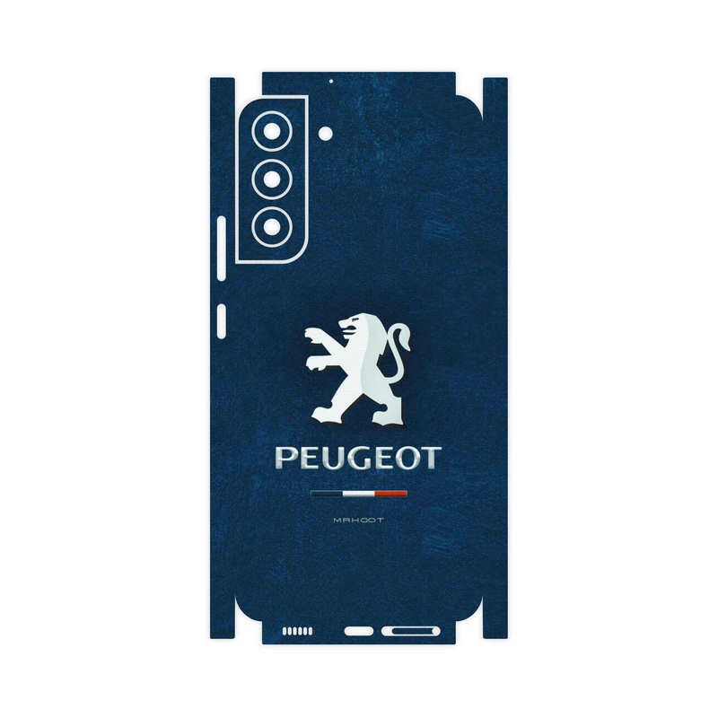 برچسب پوششی ماهوت مدل Peugeot-Logo-FullSkin مناسب برای گوشی موبایل سامسونگ Galaxy S22 Plus 5G