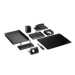 ست لوازم اداری رومیزی مدل مدیریتی 969-GB مجموعه 9 عددی