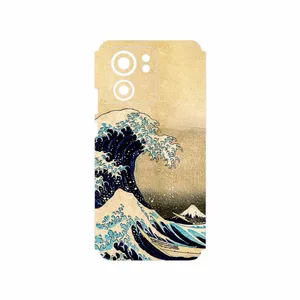 MAHOOT The Great Wave off Kanagawa of Hokusai Cover Sticker for Motorola Edge 40