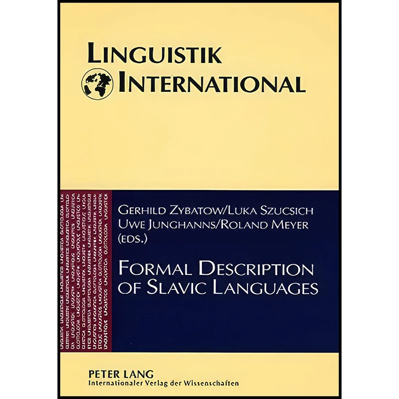 کتاب Formal Description of Slavic Languages اثر جمعي از نويسندگان انتشارات بله