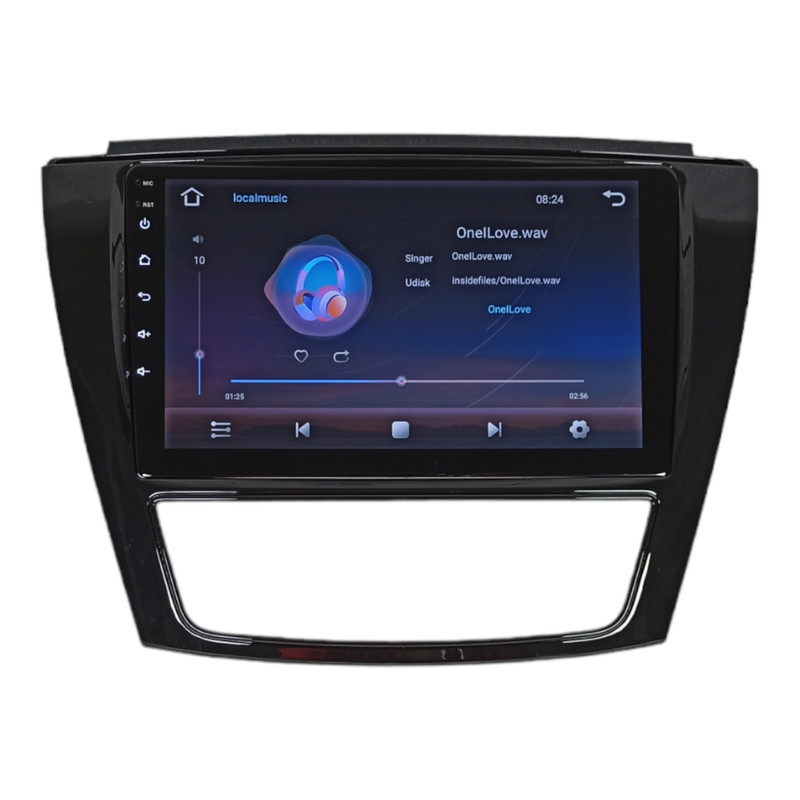 پخش کننده تصویری خودرو گلدن24 مدل TS6 مناسب برای جک S5