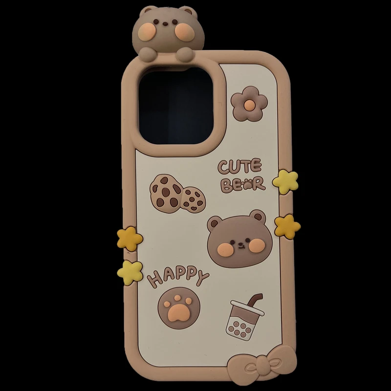 کاور مدل Cute Bear مناسب برای گوشی موبایل اپل iphone 14 pro max / 15 pro max