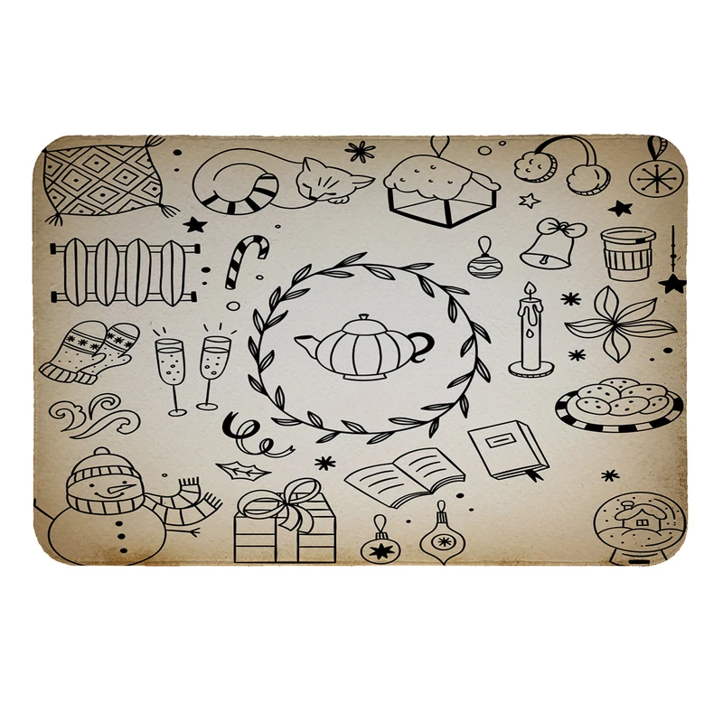 پادری طرح فانتزی کد 9495 سایز 80 × 50 سانتی متر