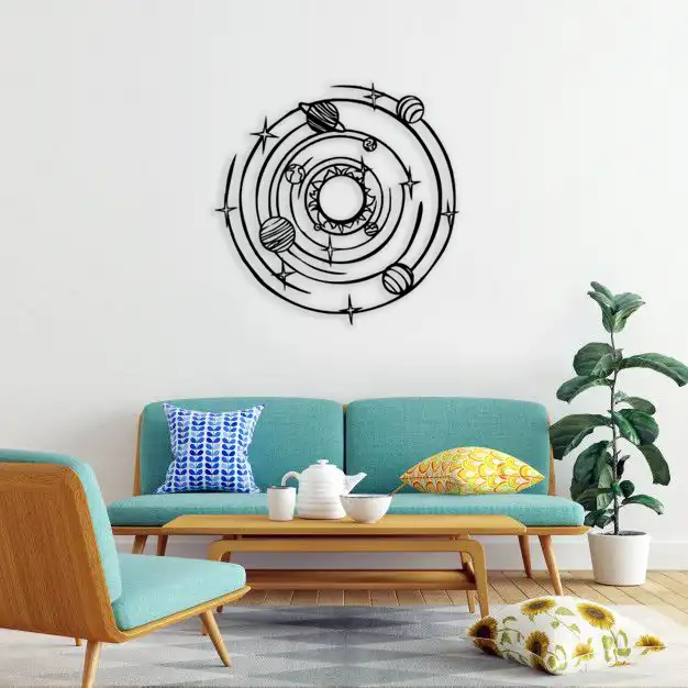 استیکر دیواری طرح کهکشان کد 04