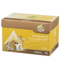 دمنوش گیاهی&nbsp;جینسینگ مهرگیاه بسته 14 عددی