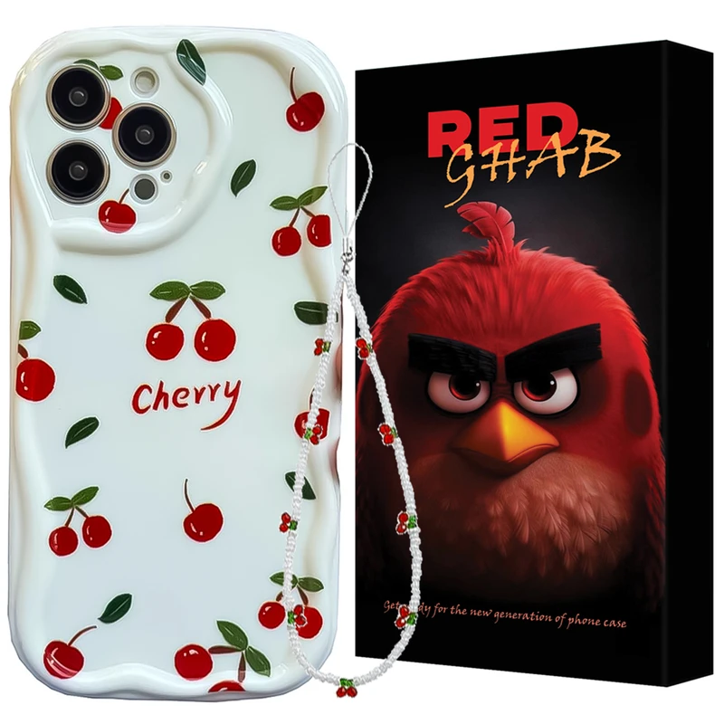 کاور رد قاب مدل ALBR مناسب برای گوشی موبایل اپل iPhone 15 Pro Max به همراه بند آویز