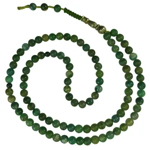 تسبیح مدل عقیق خزه ای کد tkh101