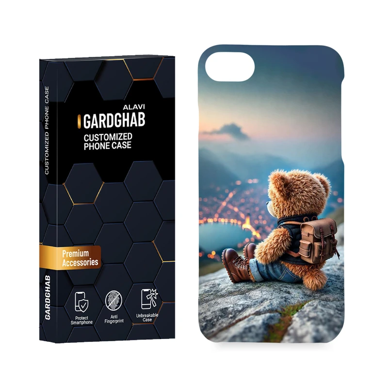 کاور گارد قاب علوی مدل کارتنی و انیمه مناسب برای گوشی موبایل اپل iPhone 7 / iPhone 8 / iPhone SE 2022 / iPhone SE 2020