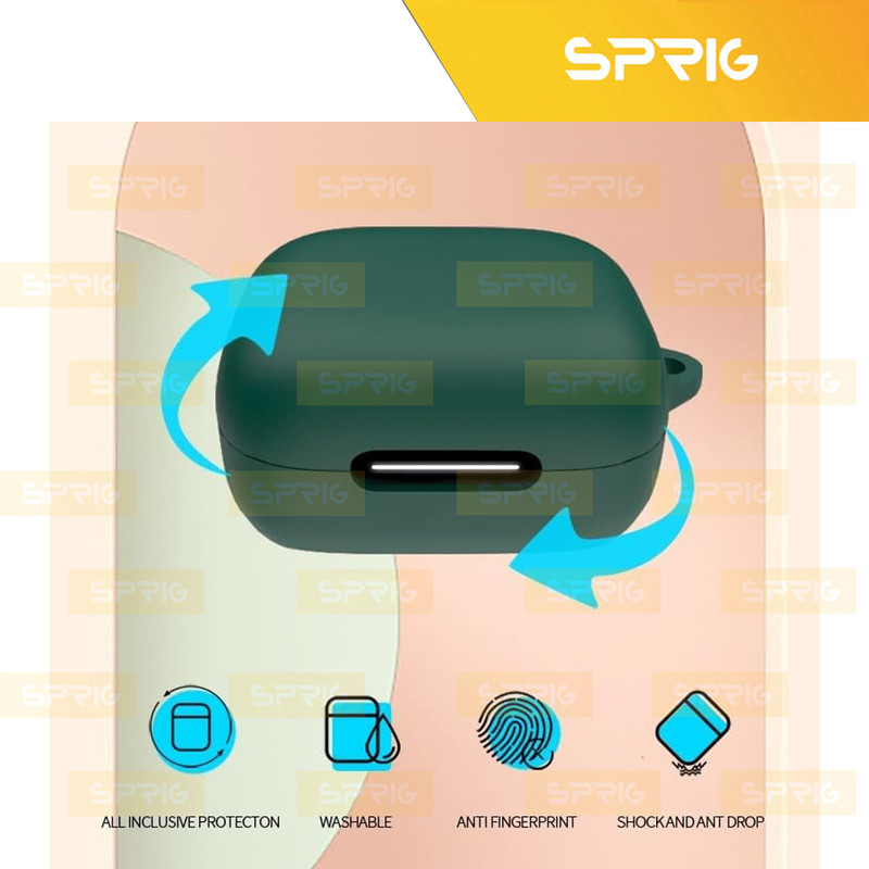کاور اسپریگ مدل Silicon-SP مناسب برای کیس هدفون بی سیم انکر Soundcore R50i NC