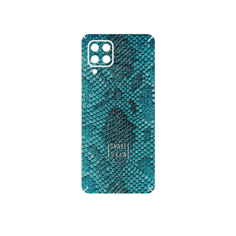 برچسب پوششی ماهوت مدل Blue Snake Skin مناسب برای گوشی موبایل سامسونگ Galaxy M32