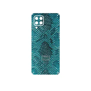 MAHOOT Blue Snake Skin Cover Sticker for Samsung Galaxy M32