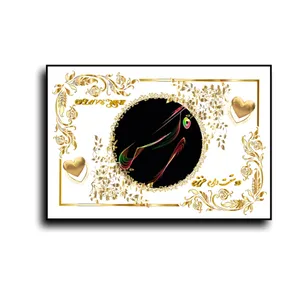 تابلو خطاطی طرح اسم نرگس کد N467