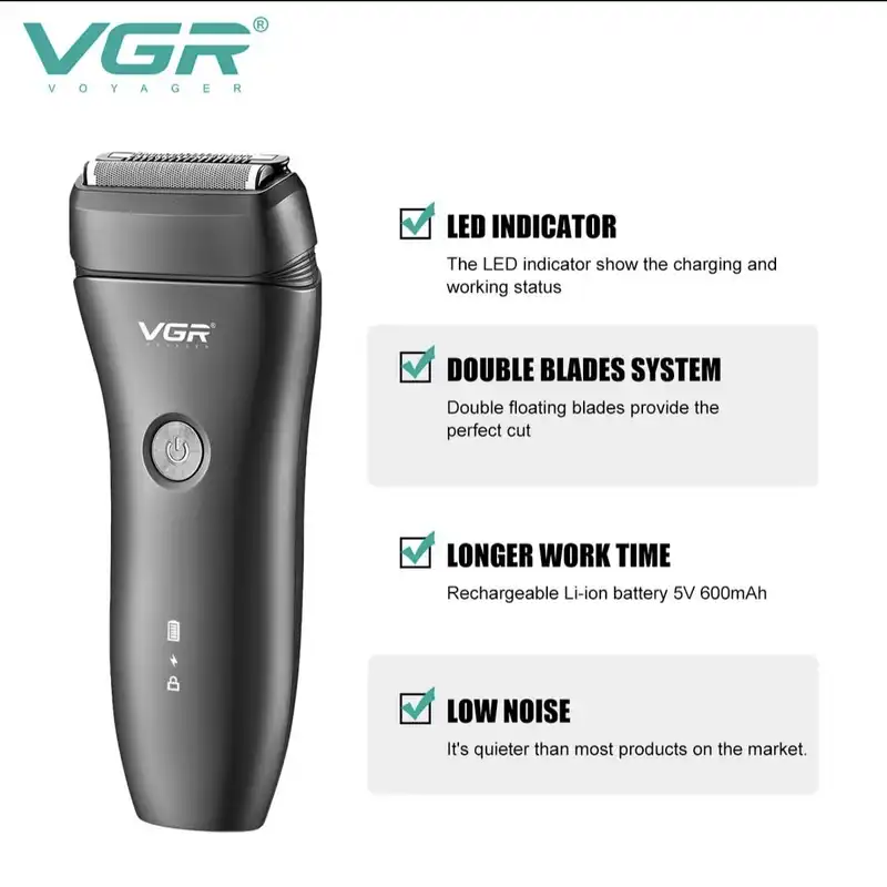 ماشین اصلاح موی صورت وی جی ار مدل V-351