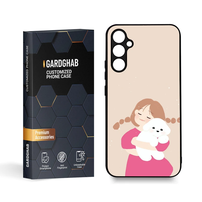 کاور گارد قاب مدل دورژله ای دخترانه مناسب برای گوشی موبایل سامسونگ Galaxy A34