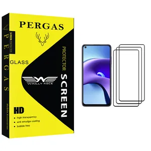 Waily Nice Pergas Glass Screen Protector For Xiaomi Redmi Note 9T Pack Of 3