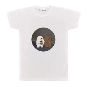 تی شرت بچگانه پرمانه طرح خرس های کله فندقی کد pmt.5563