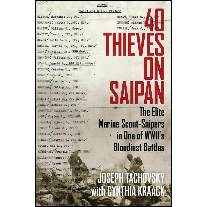 کتاب 40 Thieves on Saipan اثر Joseph Tachovsky and Cynthia Kraack انتشارات Regnery History