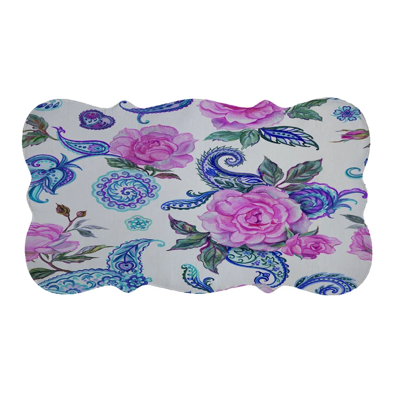 پادری مدل دالبر طرح گل کد 5913 سایز 110×60 سانتی متر