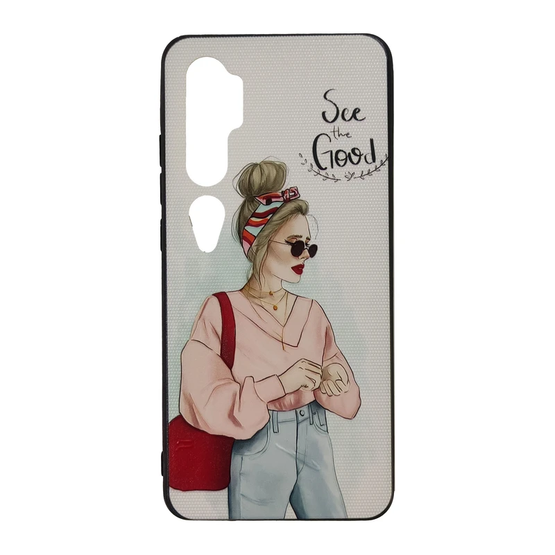 کاور طرح دختر کد 02 مناسب برای گوشی موبایل شیائومی Mi Note 10 / Mi Note 10 pro / Mi CC9 Pro