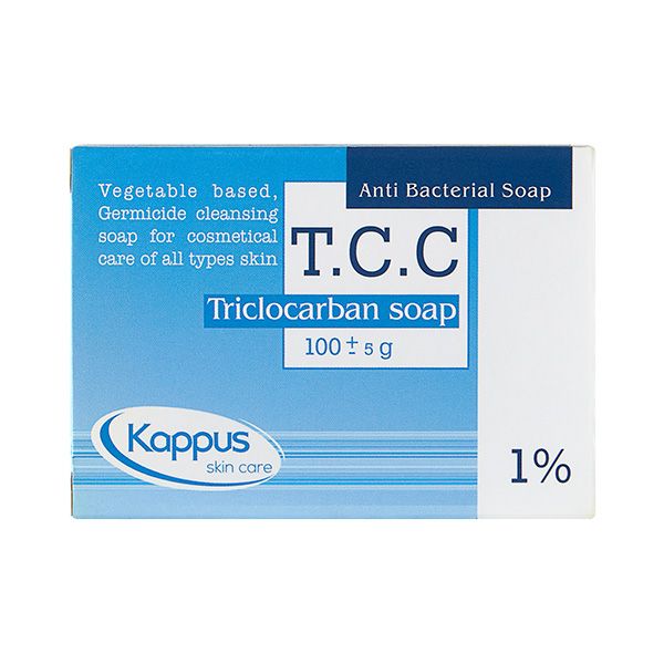 صابون ضد باکتری کاپوس اسکین کر مدل TCC تحت لیسانس وزن 100 گرم