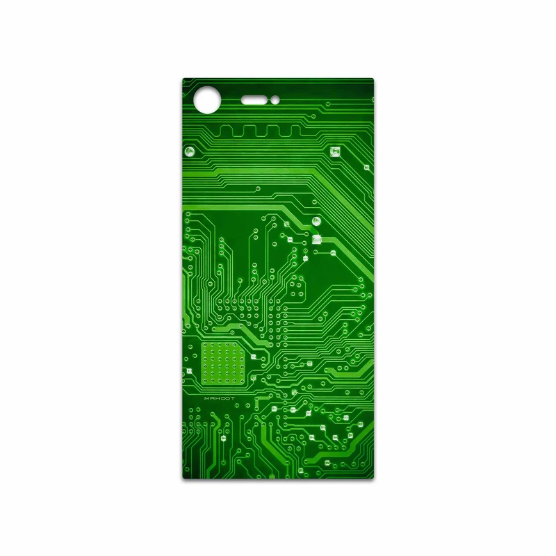 برچسب پوششی ماهوت مدل Green Printed Circuit Board مناسب برای گوشی موبایل سونی Xperia XZ Premium