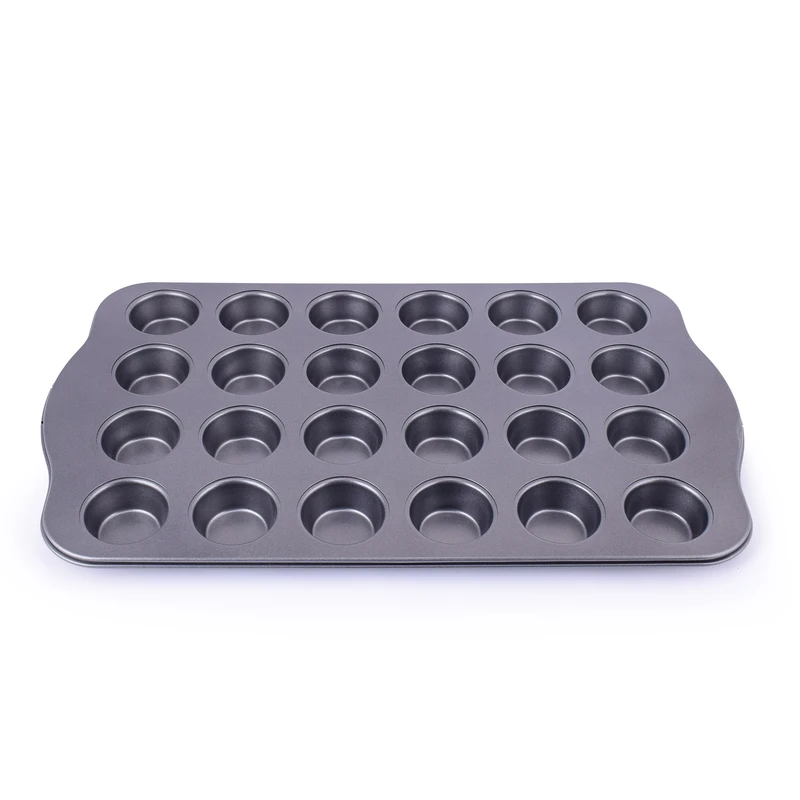 قالب شیرینی مدل مافین مینی 24 خانه دسته‌دار