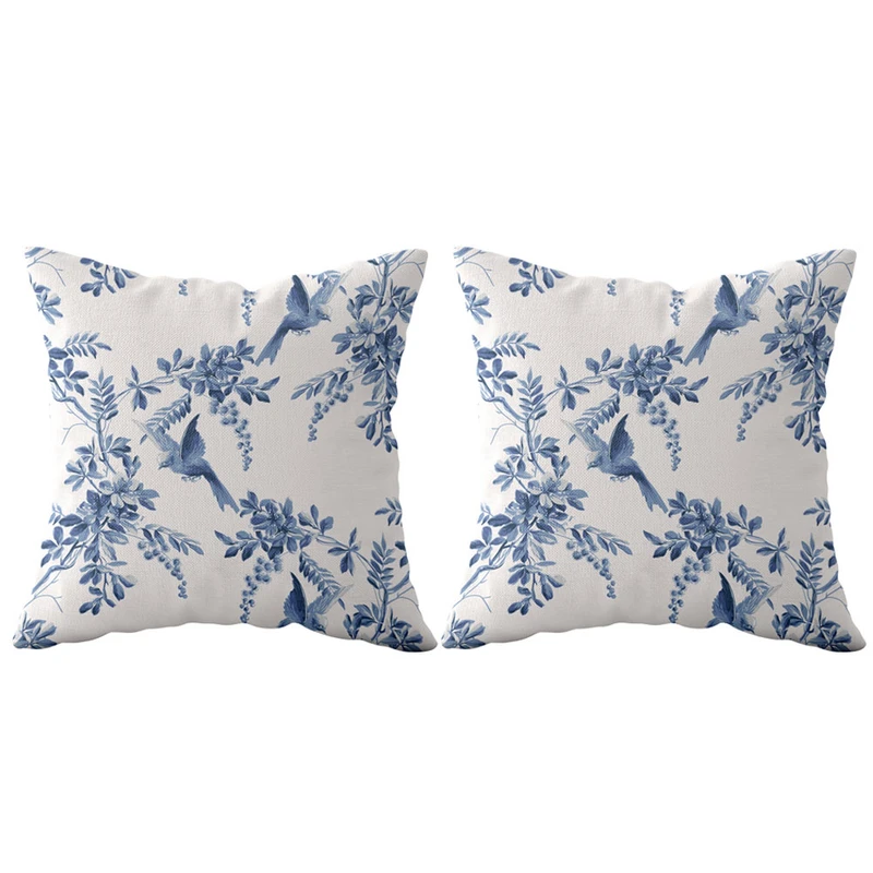 کاور کوسن مدل پرنده کد F2K1067 مجموعه دو عددی