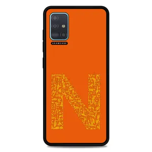 AKAM AMC-WSGA51-ALPHADOODLEBET-14 Cover For Samsung Galaxy A51
