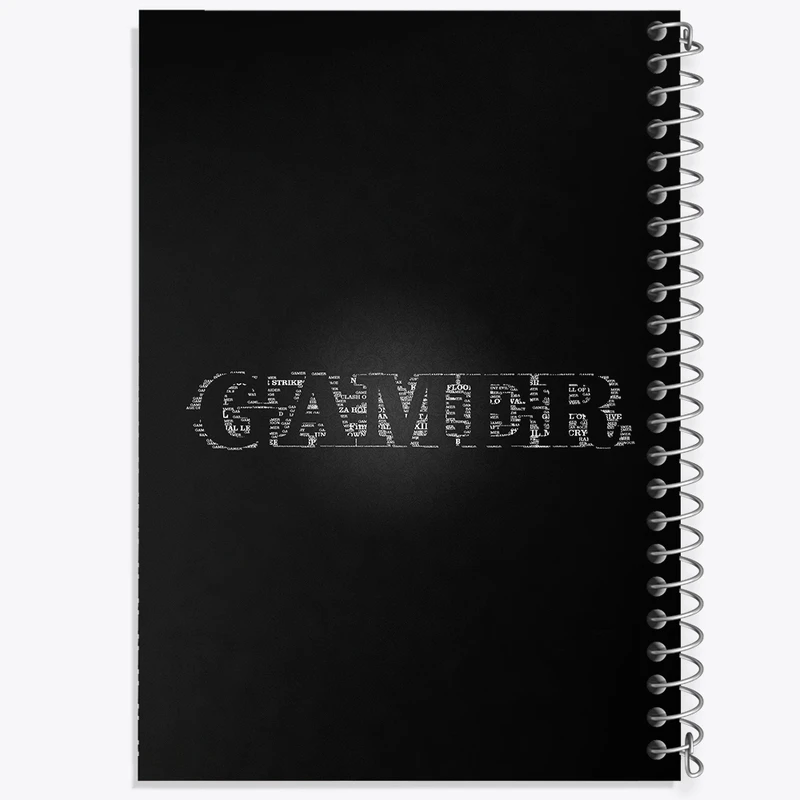 دفتر نت موسیقی 50 برگ خندالو مدل گیمر کد F2403