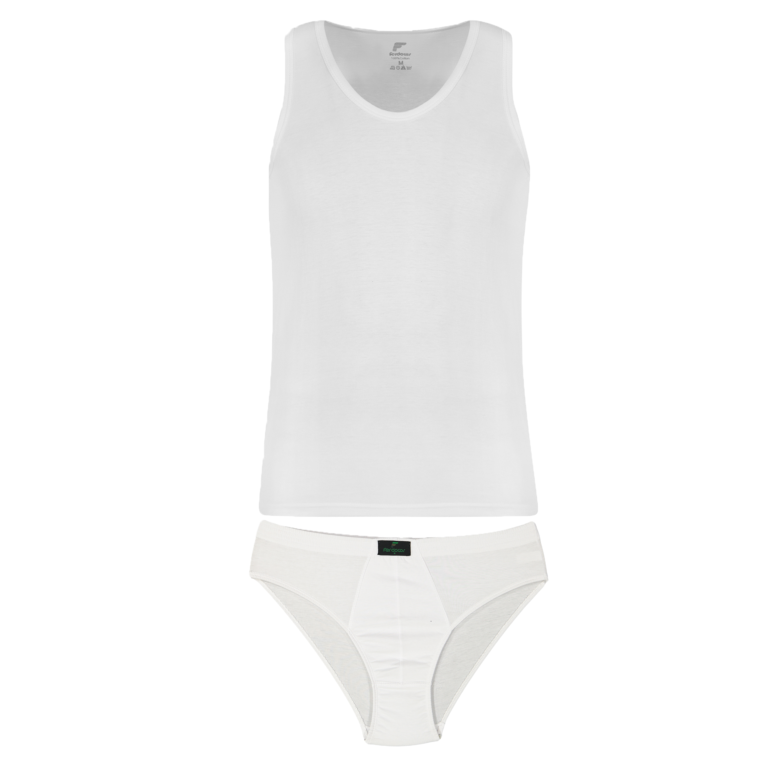 ست شورت و زیرپوش مردانه فردوس مدل TSW