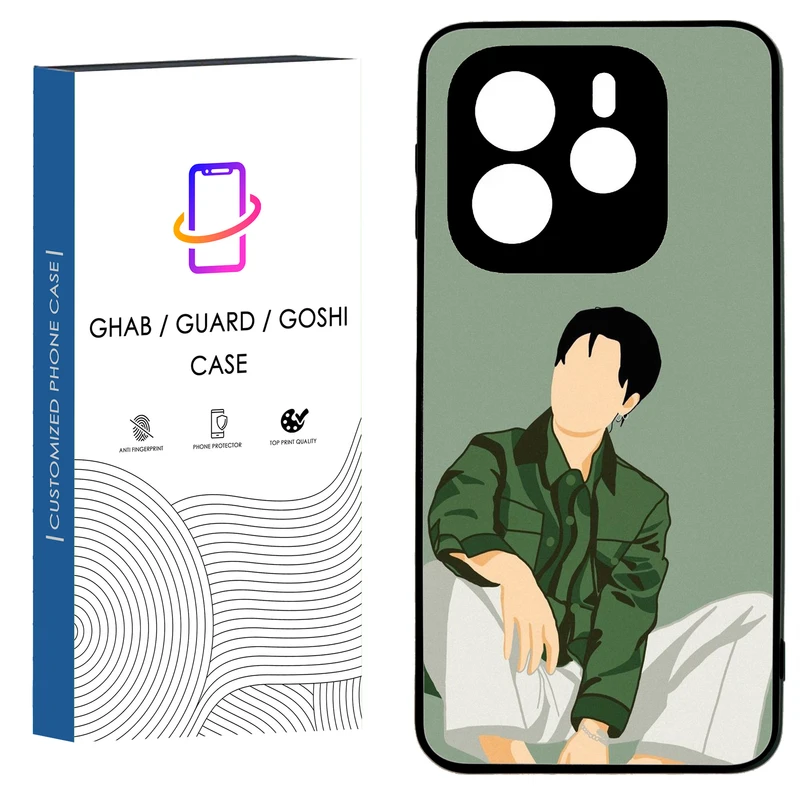 کاور قاب گارد گوشی طرح پسرانه کد 120 - TPU مناسب برای گوشی موبایل  شیائومی Redmi Note 14 4G