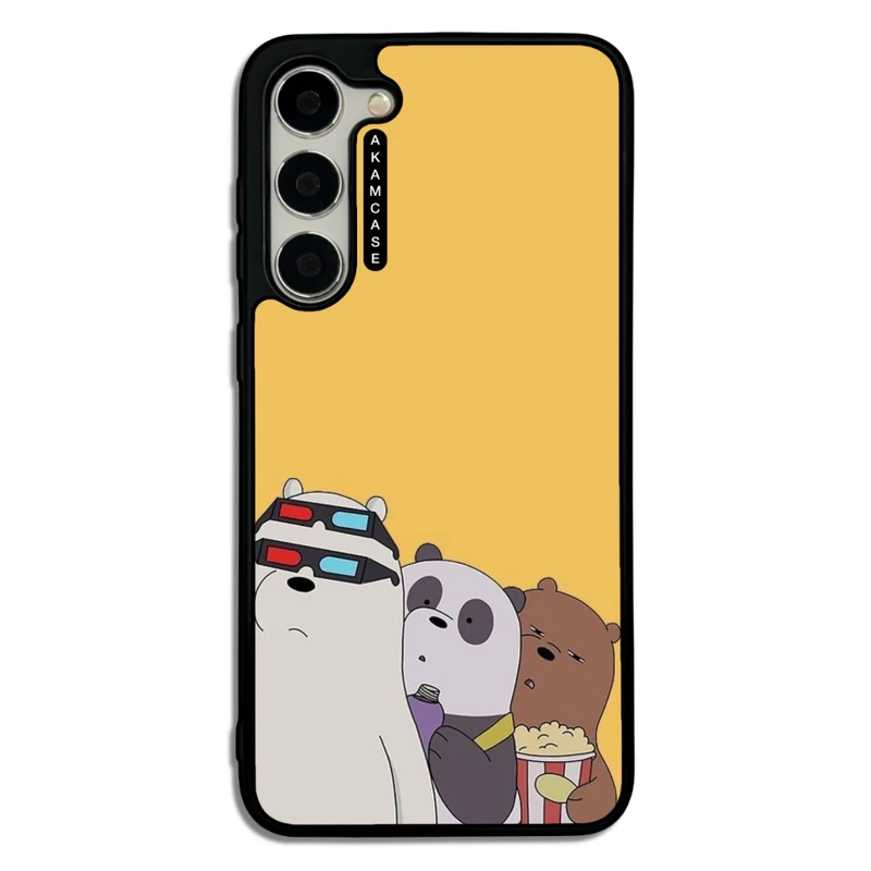 کاور آکام مدل AMCWSGS23P-BARE BEAR9 مناسب برای گوشی موبایل سامسونگ Galaxy S23 Plus