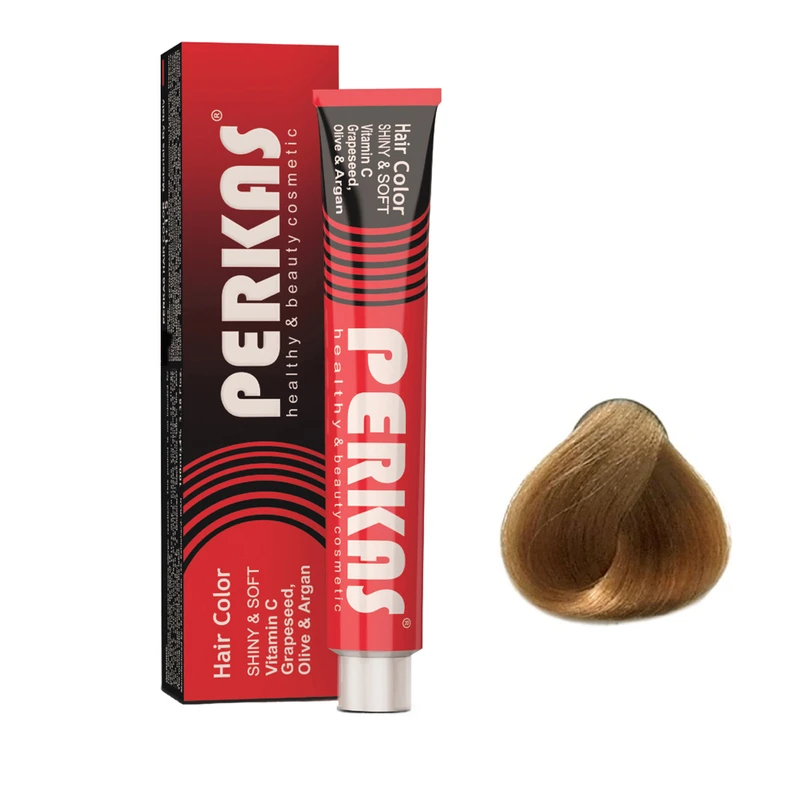 رنگ مو پرکاس شماره G6 حجم 100 میلی‌لیتر رنگ بلوند طلایی متوسط