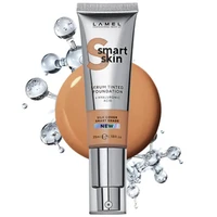 کرم پودر مایع لامل مدل Smart Skin شماره 408 حجم 35 میلی‌لیتر