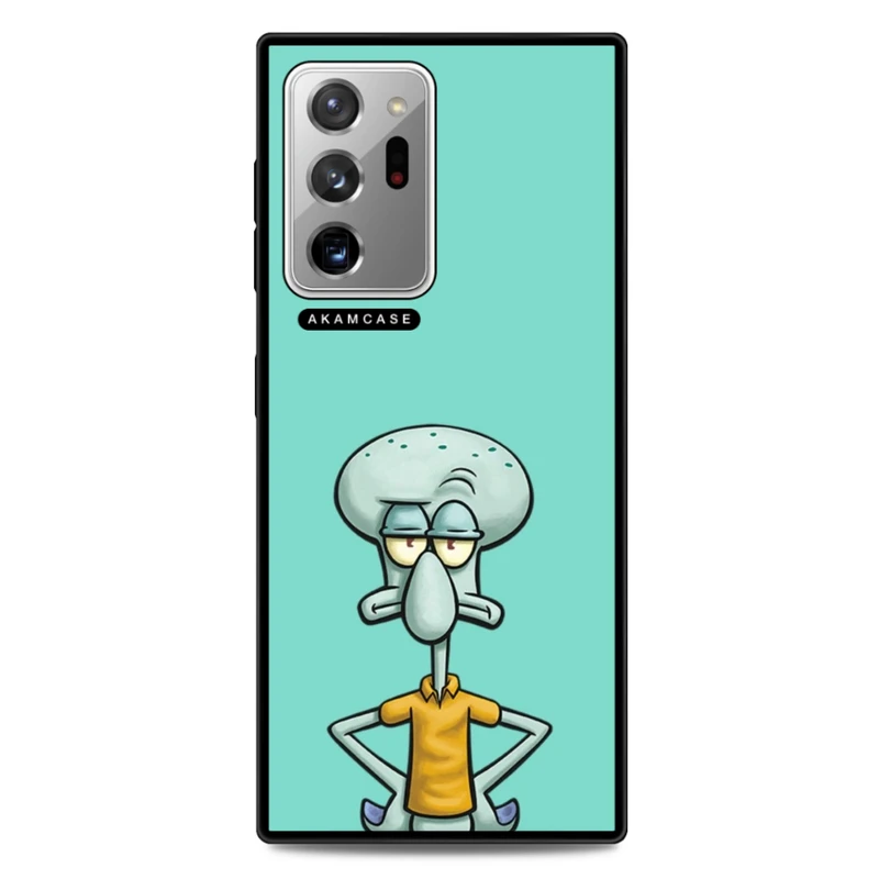 کاور آکام مدل AMC-WSGN20U-SPONGE BOB14 مناسب برای گوشی موبایل سامسونگ Galaxy Note 20 Ultra