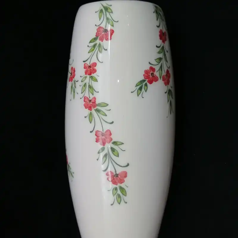 گلدان سرامیکی هیوا طرح رز ایستاده کد 11026009