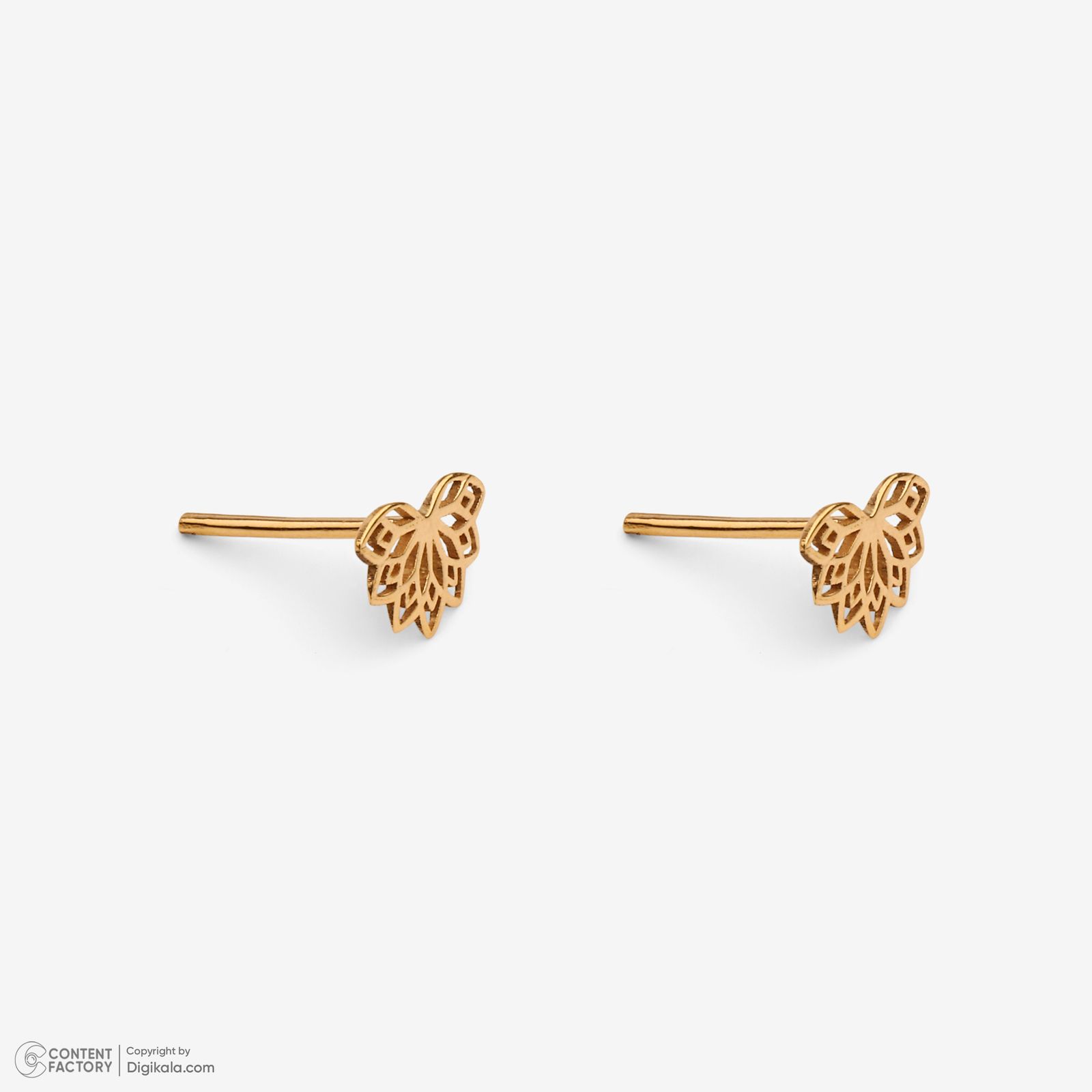 نیم ست طلا 18 عیار زنانه سایا گلد مدل لوتوس ns9 -  - 3