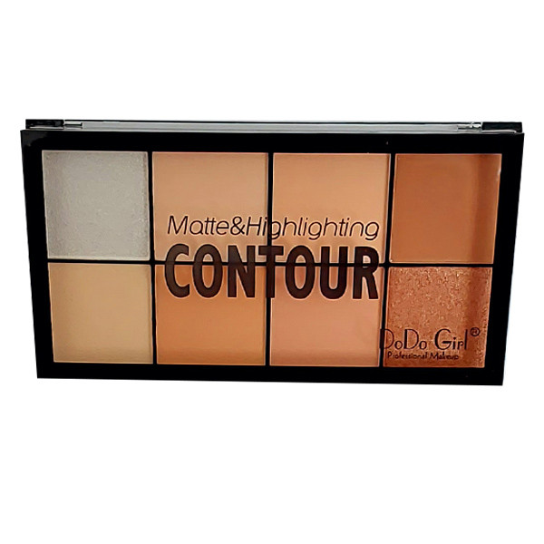 پالت هایلایتر و کانتور دودو گرل مدل D-4041  کد 01