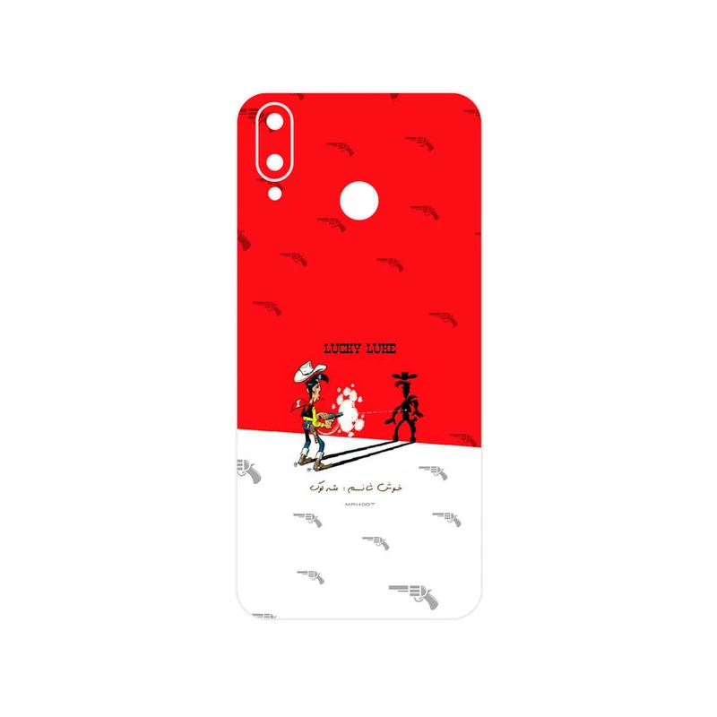 برچسب پوششی ماهوت مدل Lucky Luke مناسب برای گوشی موبایل جی پلاس Q10
