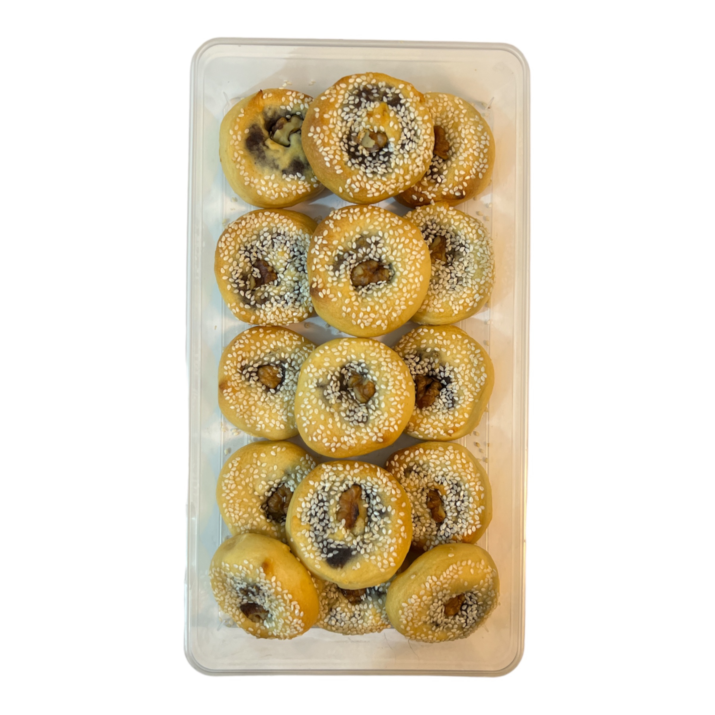 کلمپه خرمایی کنجدی گردویی - 850 گرم