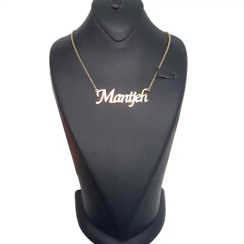 گردنبند نقره زنانه آی جواهر مدل منیژه