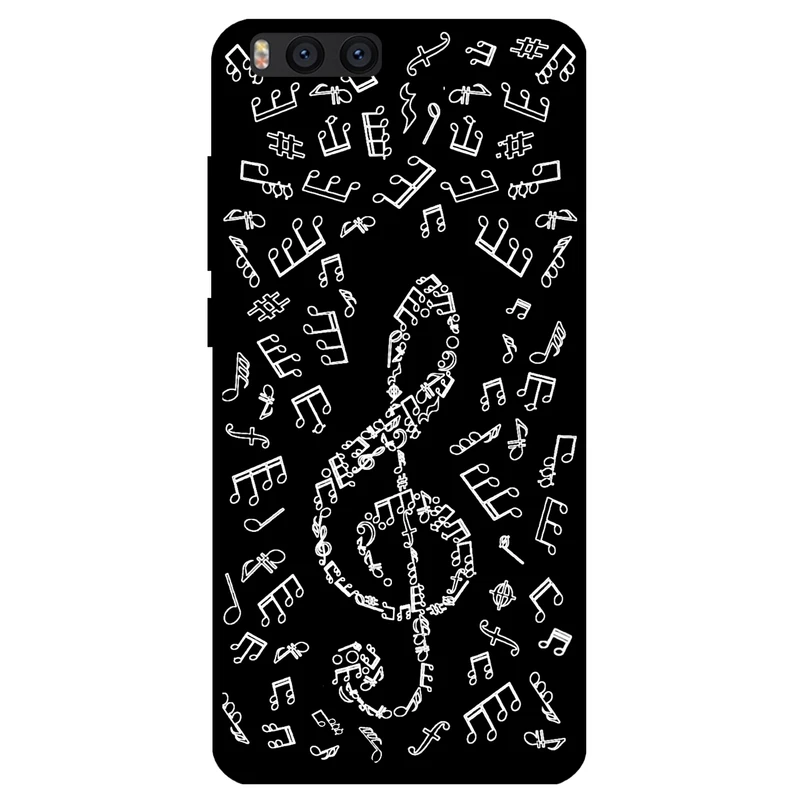 کاور مگافون طرح نوت موسیقی مدل 1370 مناسب برای گوشی موبایل شیائومی Mi Note 3 