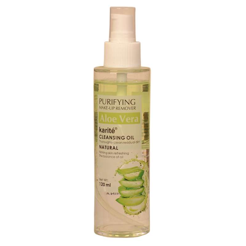 پاک کننده آرایش صورت دو فاز کاریته مدل Aloe Vera حجم 120 میلی لیتر