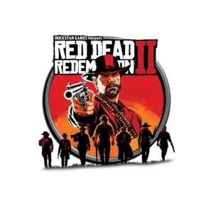 برچسب کنسول بازی مدل Red Dead Redemption 2