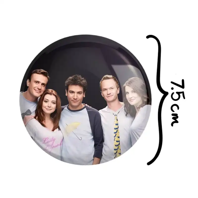 آینه جیبی خندالو مدل سریال آشنایی با مادر How I Met Your Mother  کد 13781