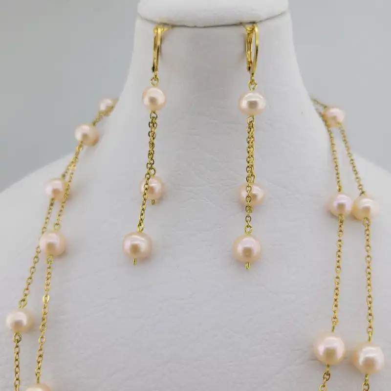 نیم ست زنانه مدل سنگ مروارید کد d962