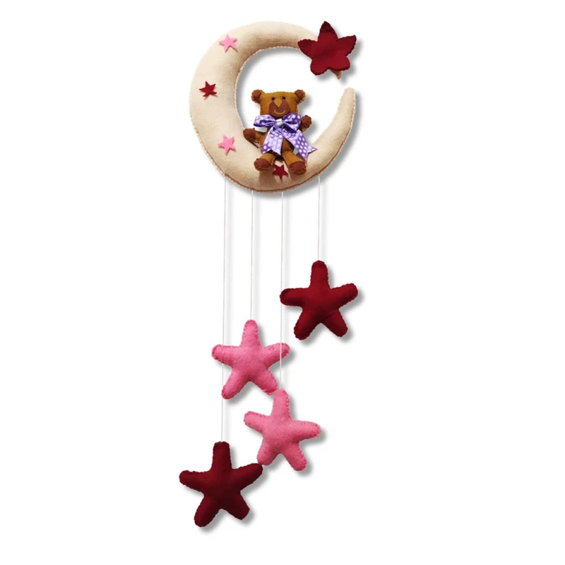  آویز طرح خرس و ماه و ستاره کد 111