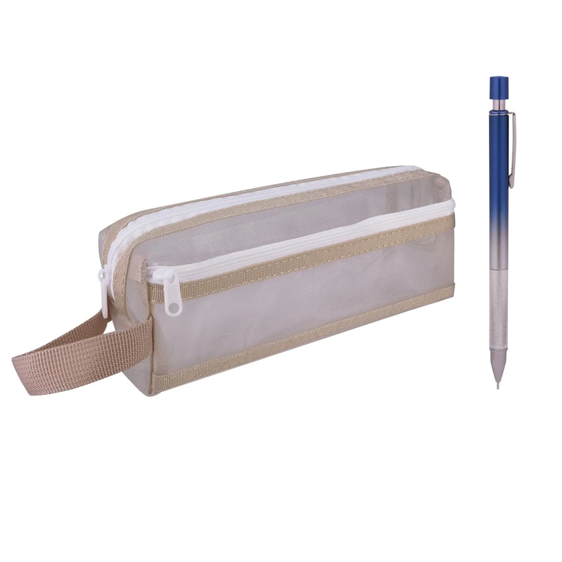 جامدادی مدل  bluma_06 به همراه مداد نوکی 0.7 میلی متری